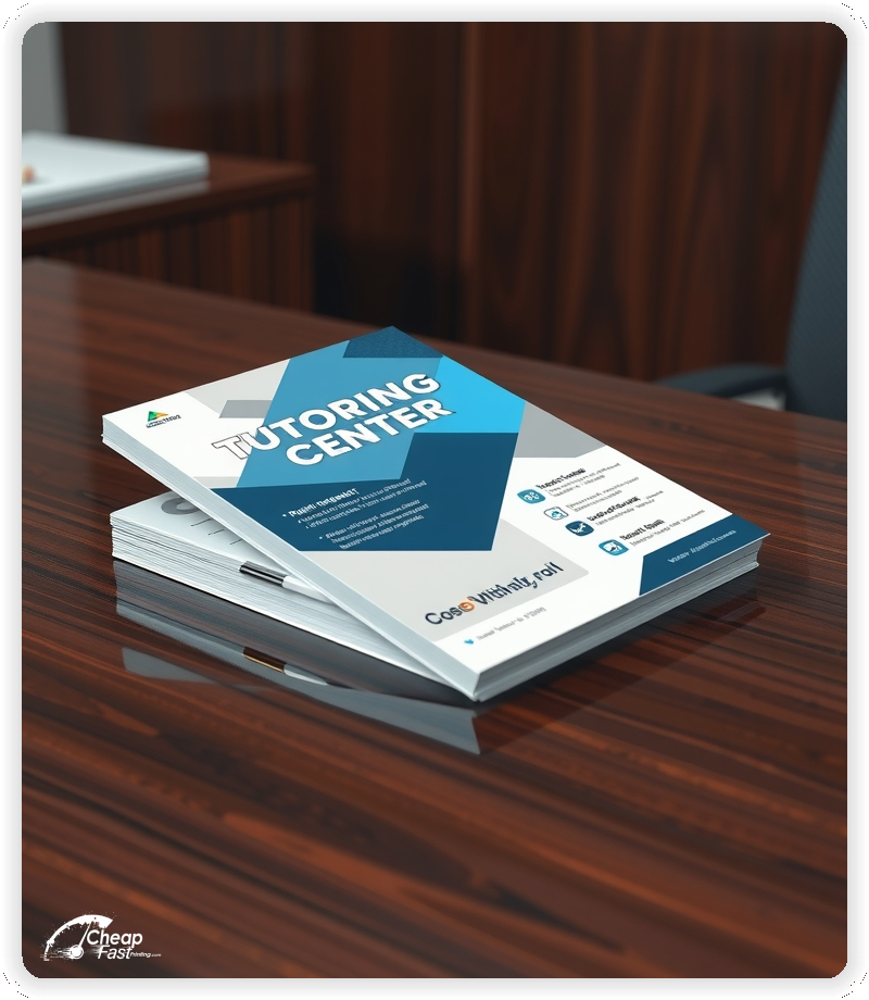 High Quality Leaflet 1, Tutoring Center circulars promotion design