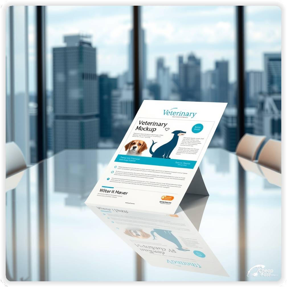 Professional Circular 1, Veterinary handouts print sample