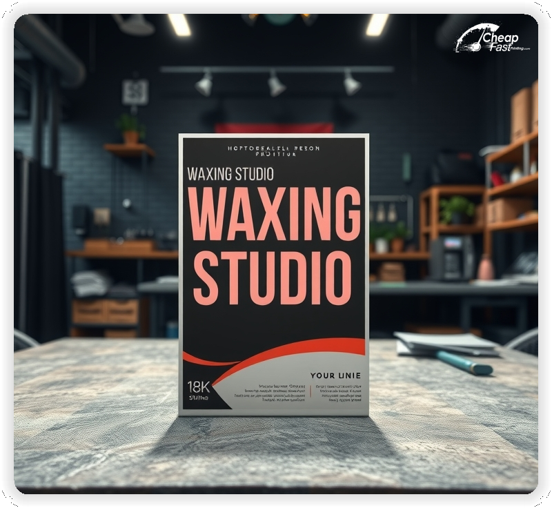 High Quality Leaflet 1, Waxing Studio circulars promotion design