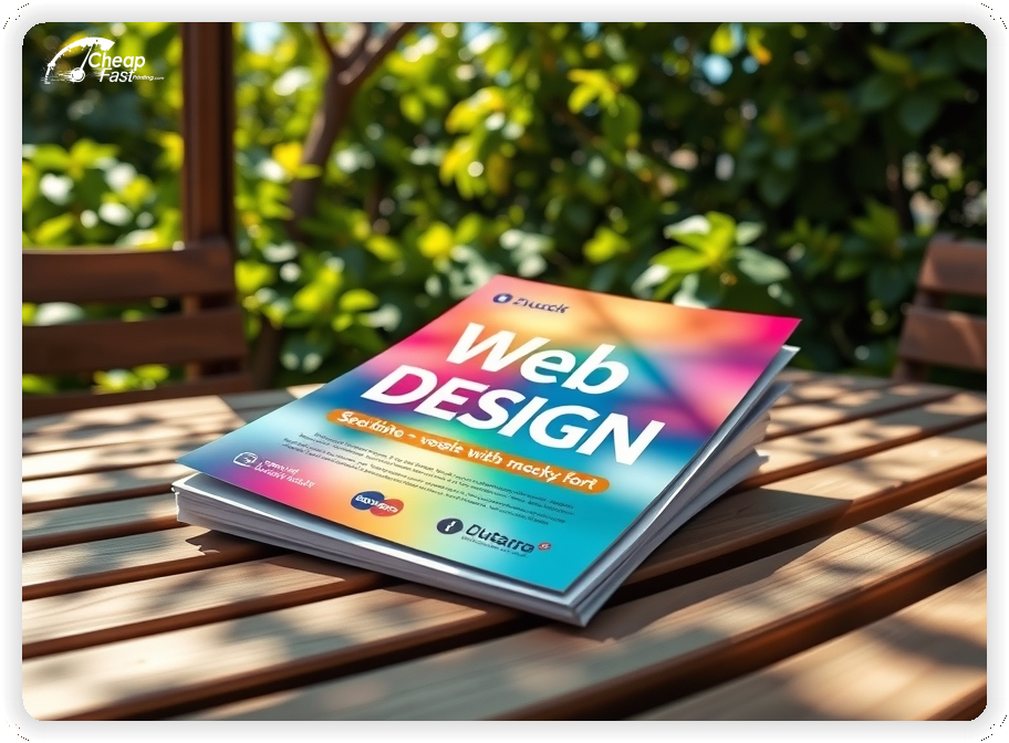 Custom Business Piece 1, Web Design circulars promotion design