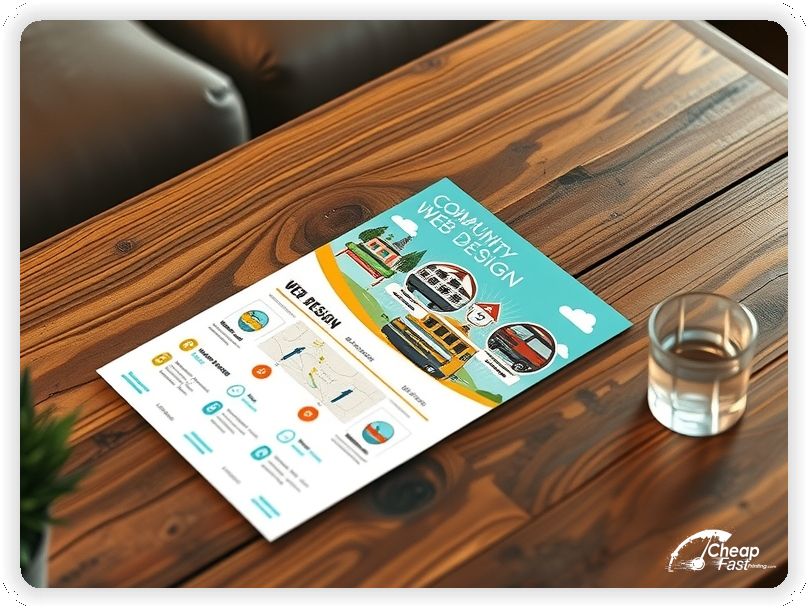 High Quality Leaflet 1, Web Design brochures layout example