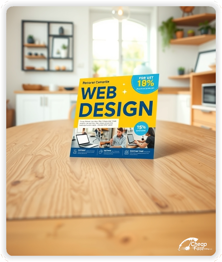 Print Ready Layout 1, Web Design marketing materials marketing piece