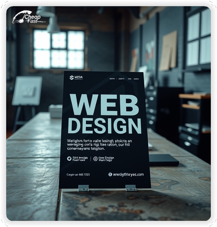 Promo Flyer Sample 1, Web Design advertisements design example