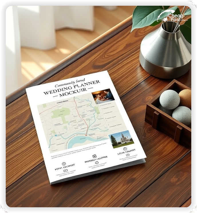 Custom Business Piece 1, Wedding Planner advertisements marketing piece