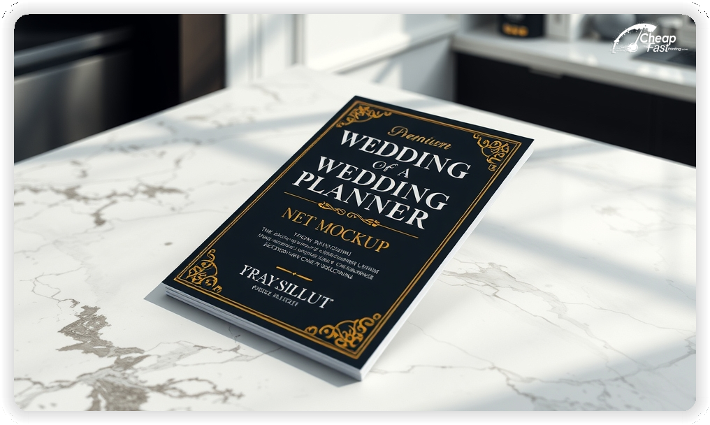 Print Ready Layout 1, Wedding Planner brochures layout example