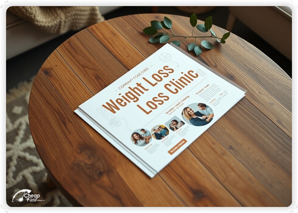 Buy Weight Loss Clinic Promo, Weight Loss Clinic marketing materials print sample