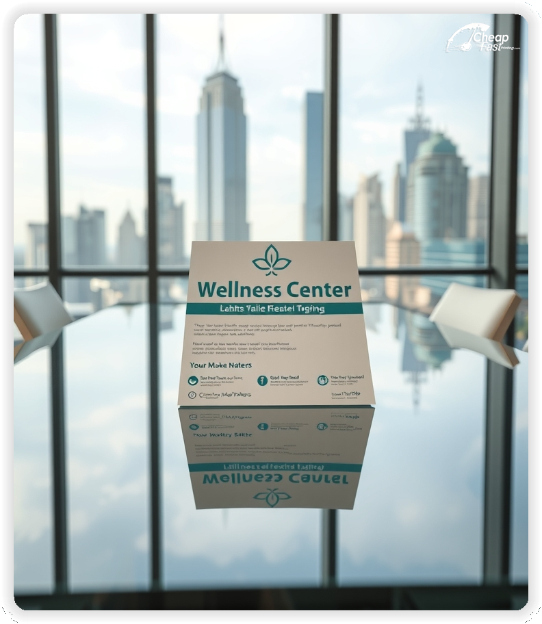 High Quality Leaflet 1, Wellness Center circulars promotion design