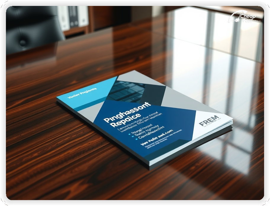 Professional Circular 1, Window Replacement handouts print sample