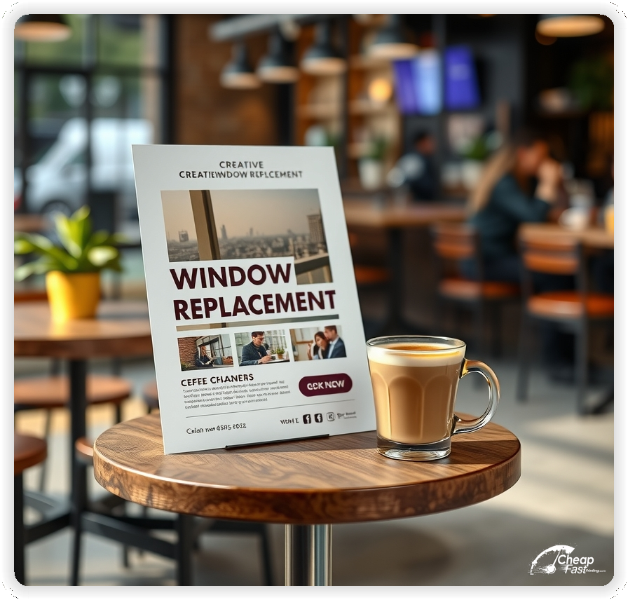 Promotional Material 1, Window Replacement marketing materials marketing piece