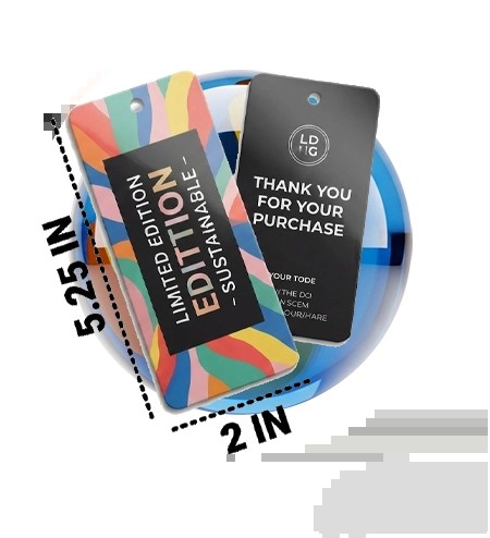 2x5 25 Extra Long Product Badge Affordable Printing