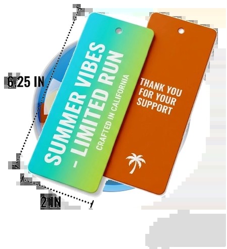 2x6 25 Long Rectangular Marker Bulk Pricing