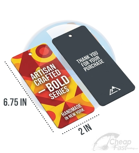 2x6 75 Vertical Badge Affordable Printing