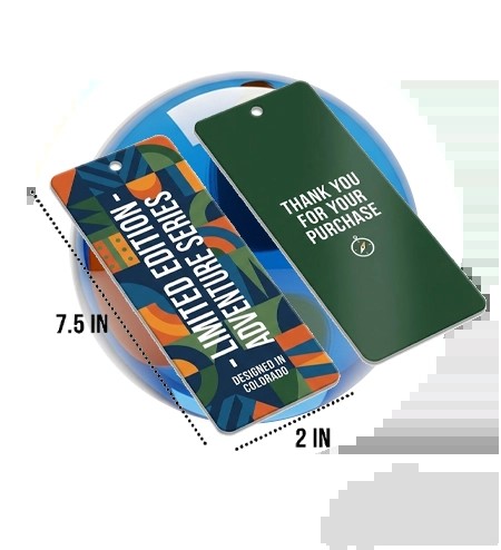 2x7 5 Printed Large Format Badge