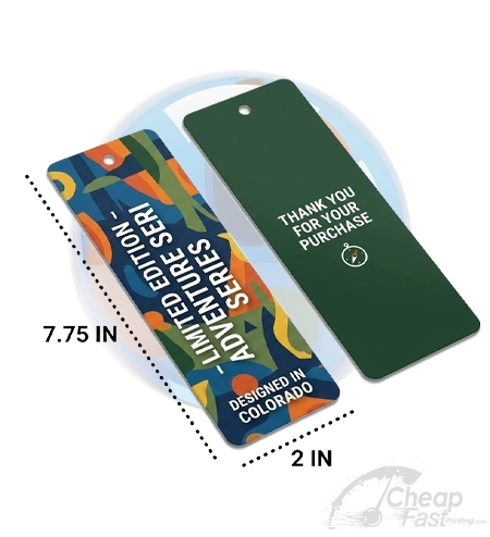 2x7 75 Vertical Product Tags Fast Delivery