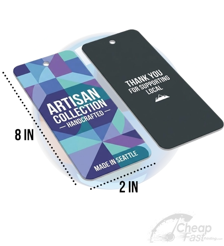 2x8 Oversized Luxury Branding Badge