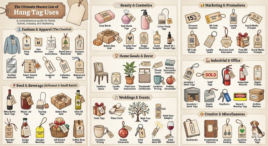 The ultimate master list of product tag uses