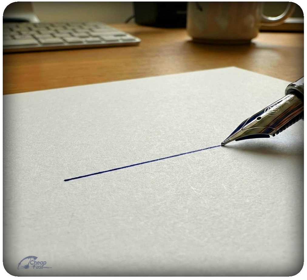 Macro texture of 70lb Opaque Smooth White paper stock for premium corporate correspondence