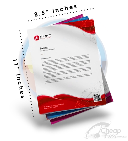 Standard 8 5x11 Branded Business Paper