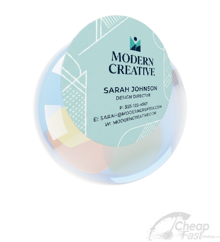 Business Cards Circle product image