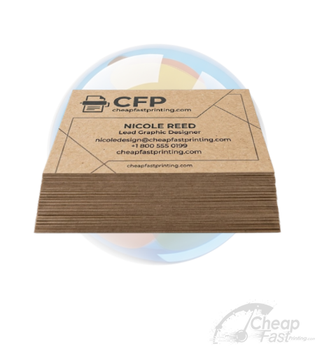 Business Cards Kraft Paper Printing