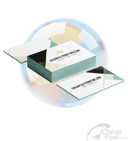 Business Cards Painted Edge Printing
