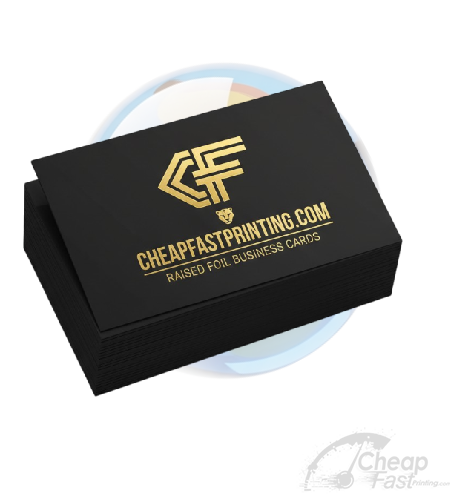 Business Cards Raised Foil Printing