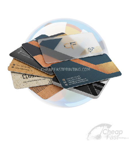 Business Cards Unique Materials Printing
