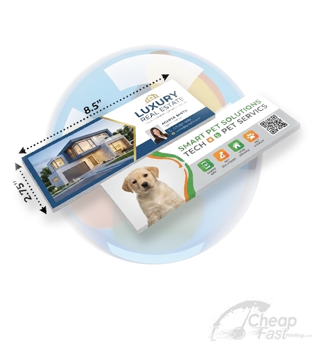 2 75x8 5 Slim Bookmark Informational Inserts