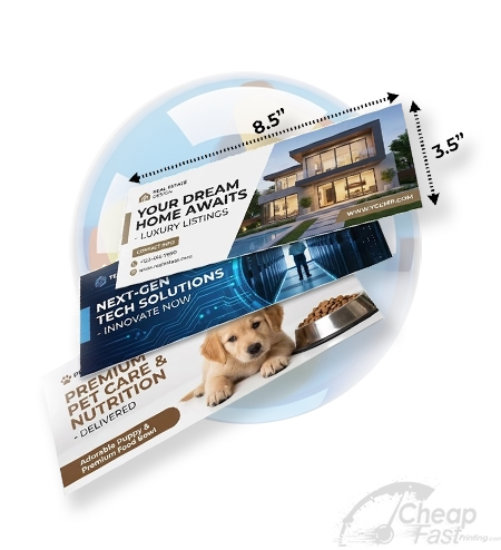 3 5x8 5 Standard Rack Card Menu Flyers