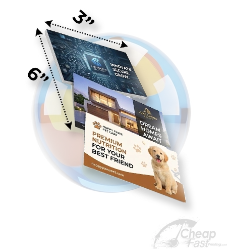 3x6 Tall Slim Coupon Strip Inserts