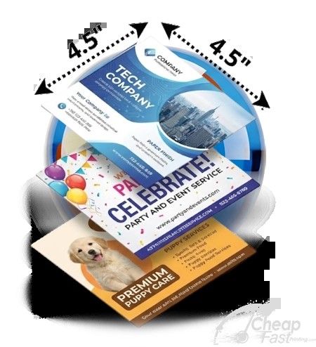 4 5x4 5 Mid Sized Square Branding Cards