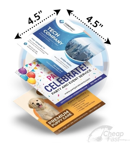 4 5x4 5 Mid Sized Square Branding Cards