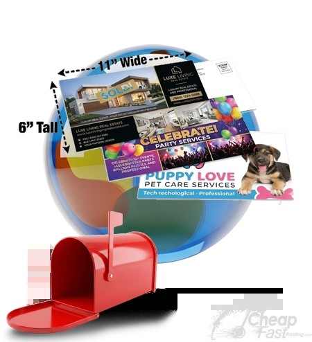 6x11 Best Selling Jumbo Eddm Eligible Mailer