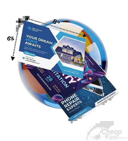 6x8 Oversized Greeting Card Style Mailer