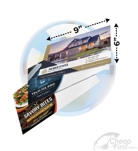 6x9 Jumbo Horizontal Real Estate Postcards