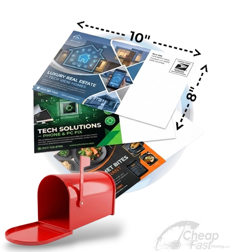 8x10 Flat Poster Sized Eddm Eligible Prints