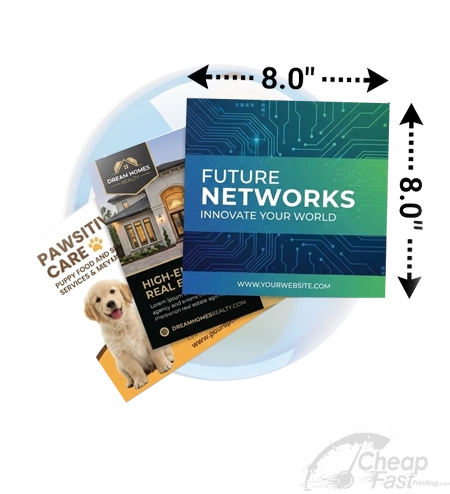 8x8 Giant Square Art Print Mailers