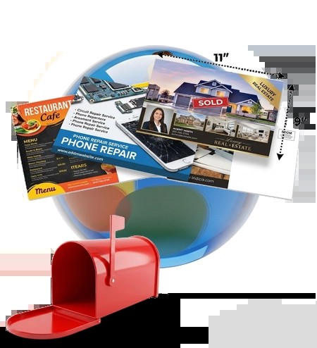 9x11 Extra Large Eddm Eligible Business Mailers