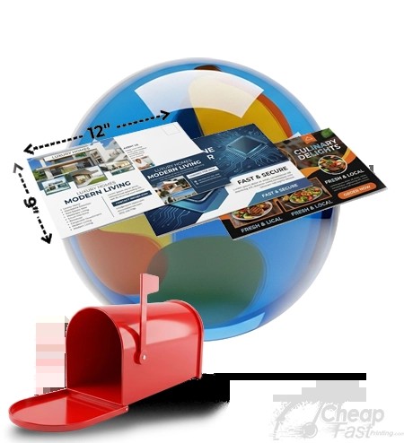 9x12 Giant Dominating Eddm Eligible Flat Mailer