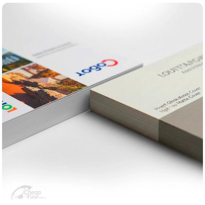 Closeup Texture For Coated Stock Paper Texture And Full Color Print Quality