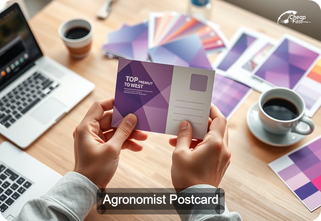 Agronomist Postcard Sample 06 · 4" x 6" design sample