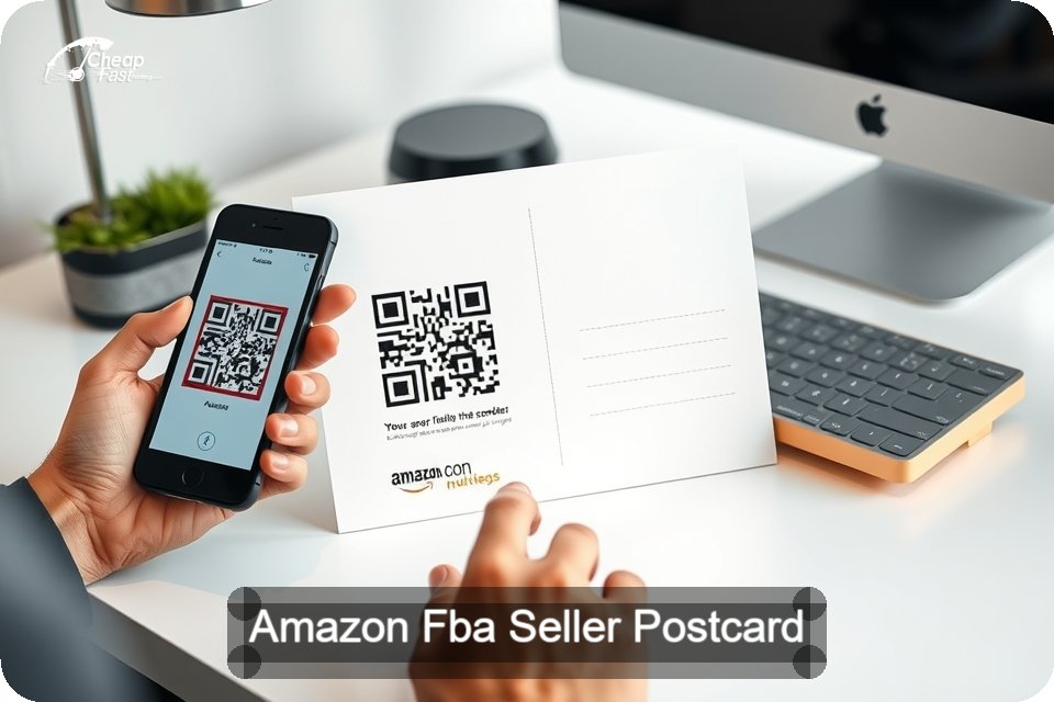 Amazon Fba Seller Postcard Sample 02 · 6" x 9" design sample
