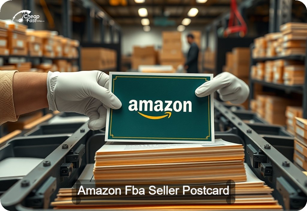 Amazon Fba Seller Postcard Sample 03 · 6" x 11" design sample