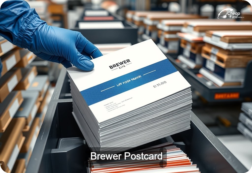 Brewer Postcard Sample 07 · 6" x 11" design sample
