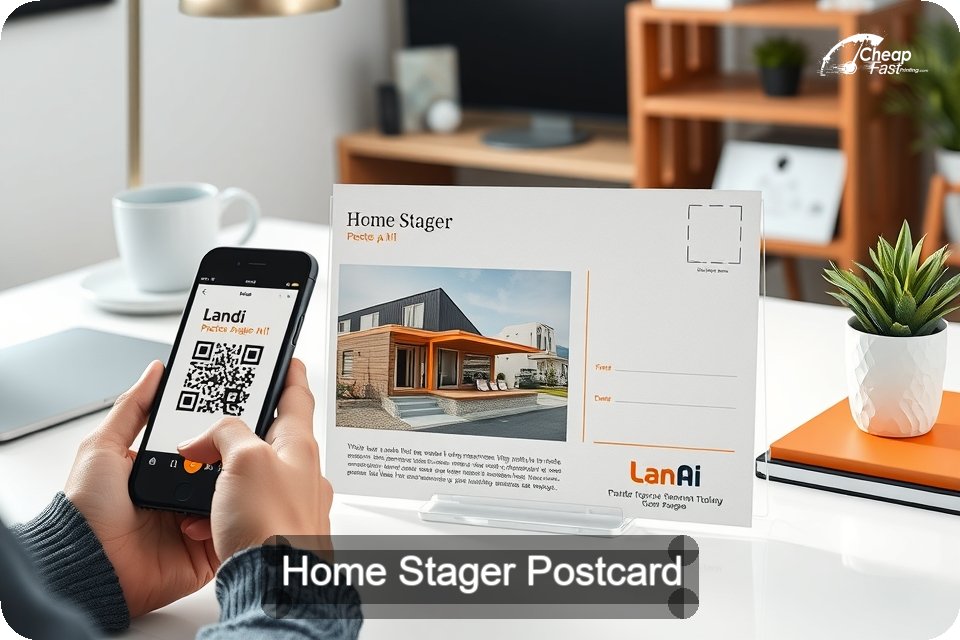 Home Stager Postcard Sample 02 · 6" x 9" design sample