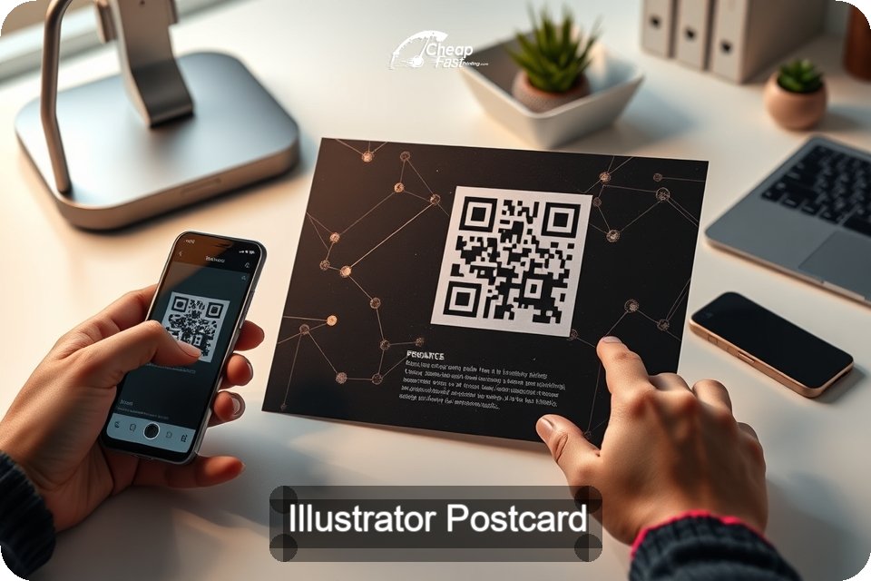 Illustrator Postcard Sample 02 · 6" x 9" design sample