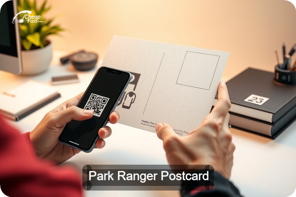 Park Ranger Postcard Sample 04 · 6" x 9" design sample
