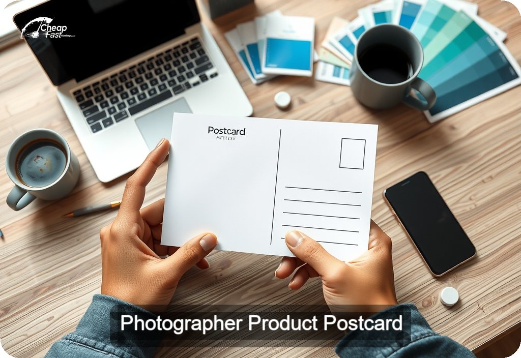 Photographer Product Postcard Sample 02 · 4" x 6" design sample