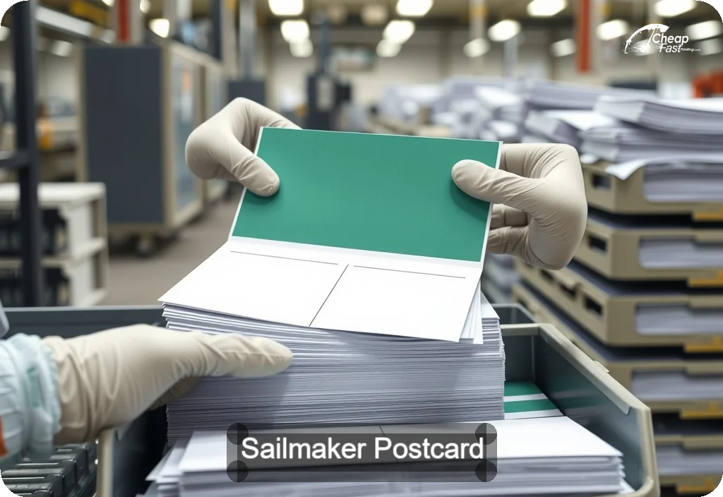 Sailmaker Postcard Sample 01 · 6" x 11" design sample