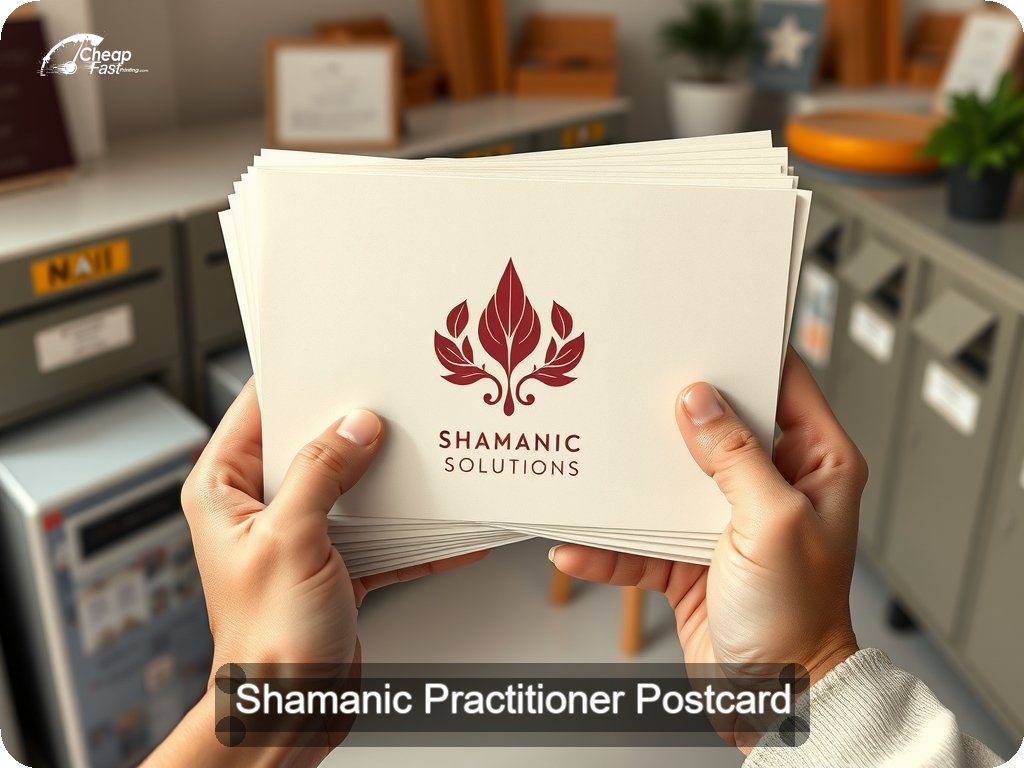 Shamanic Practitioner Postcard Sample 05 · 6.5" x 9" design sample